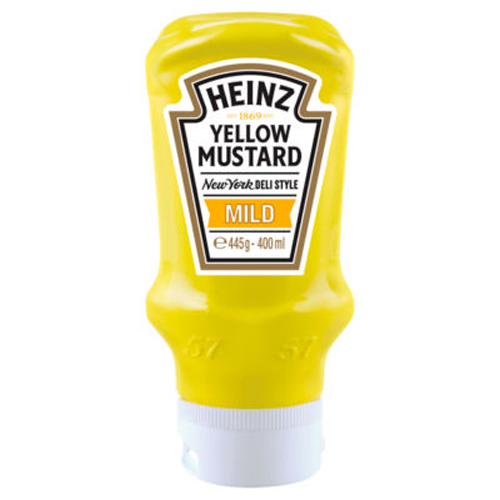 HEINZ MILD YELLOW MUSTARD 440ML
