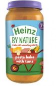 HEINZ BY NATURE PASTA JAR STRAIN BAKE WITH TUNA 7+M 200G