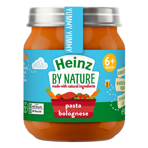 HEINZ BY NATURE PASTA BOLOGNESE  JAR 6+M 120G