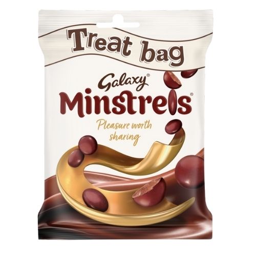 GALAXY MINSTRELS CHOCOLATE TREAT BAG 80G