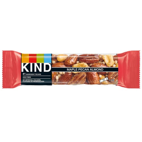 KIND MAPLE PECAN ALMOND BAR 40G
