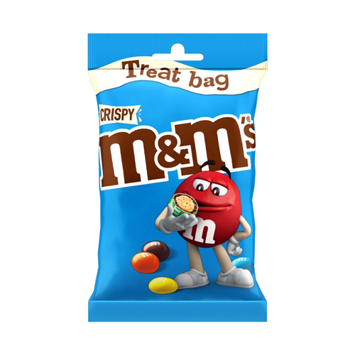 M&M'S CRISPY CHOCOLATE TREAT BAG 77G