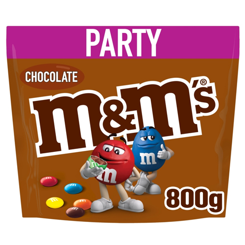 M&M'S MILK CHOCOLATE PARTY BULK SNACK 800G