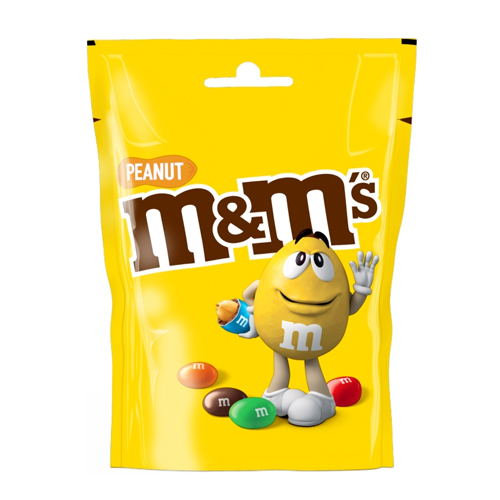 M&M'S PEANUT CHOCOLATE POUCH BAG 112G