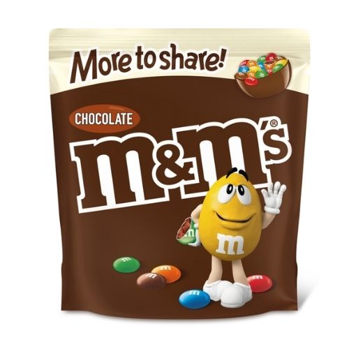 M&M'S CHOCOLATE MORE TO SHARE POUCH 200G