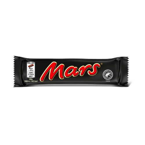 MARS CARAMEL & MILK CHOCOLATE BAR 40G