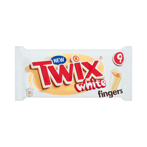 TWIX WHITE CHOCOLATE BAR 9PK 180G