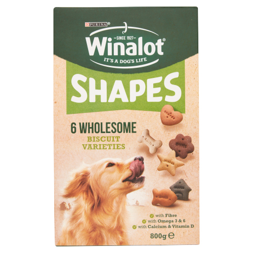 WINALOT SHAPES DOG TREAT BISCUITS 800G