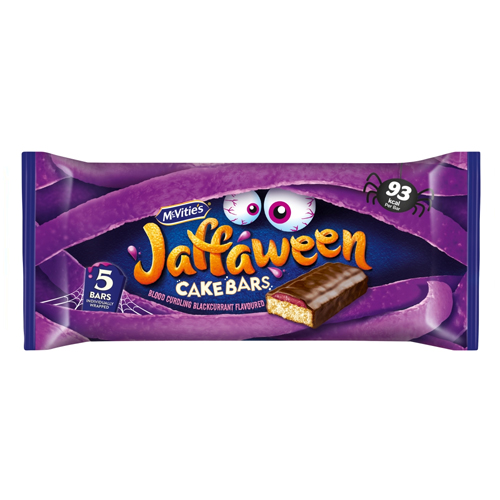 MCVITIE'S JAFFAWEEN BLACKCURRANT CAKE BAR 5PK 122G