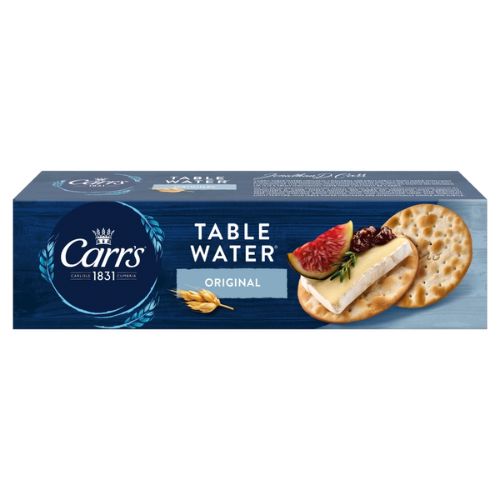 CARR'S TABLE WATER CRACKERS 12X 125G
