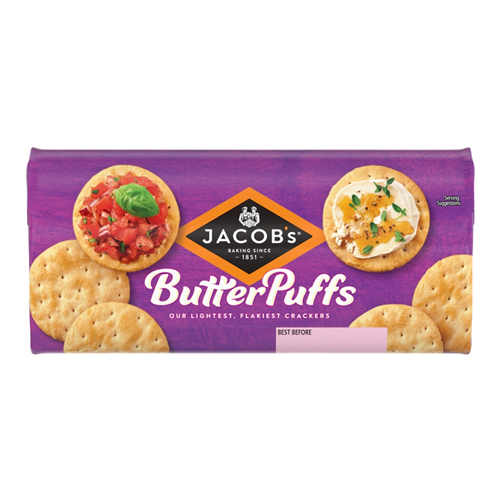 JACOB'S BUTTER PUFFS CRACKERS 200G