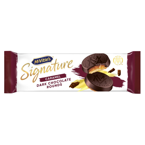 MCVITIES SIGNATURE DARK CHOCOLATE ROUNDS 190G