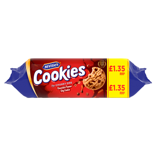 MCVITIE'S CHIP COOKIE CHOCOLATE PMP £1.35 150G