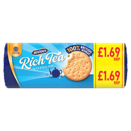 MCVITIE'S RICH TEA THE CLASSIC ONE PMP £1.69 200G