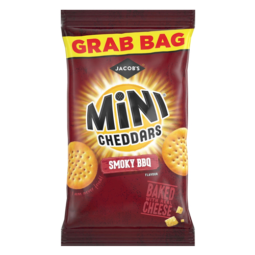 JACOB'S MINI CHEDDARS BBQ 45G