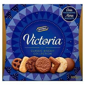 MCVITIE'S VICTORIA CHOCOLATE BISCUITS SELECTION 275G