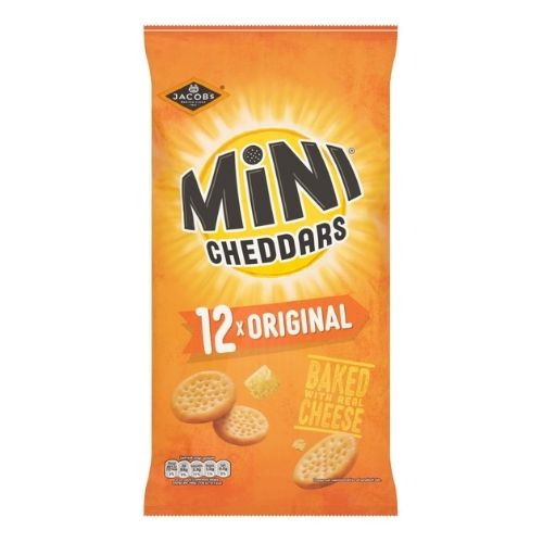 JACOB'S MINI CHEDDARS ORIGINAL 12PK 276G