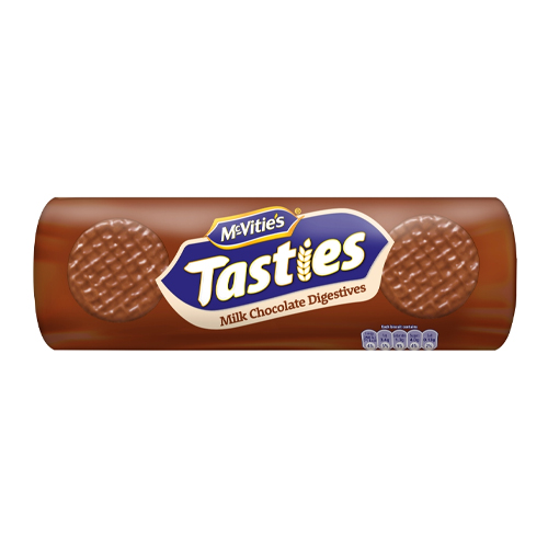 MCVITIE'S TASTIES MILK CHOCOLATE DIGESTIVES 300G