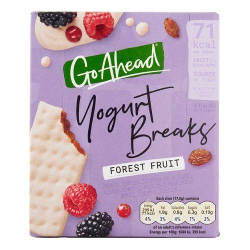 GO AHEAD YOGURT BREAK FOREST FRUIT 4PK 142G