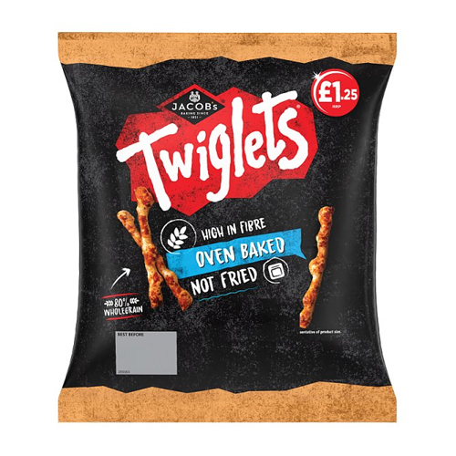 JACOB'S TWIGLETS ORIGINAL PMP £1.25 105G