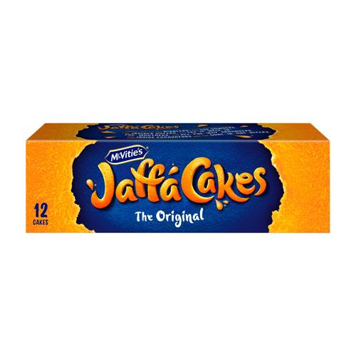 MCVITIE'S JAFFA CAKES THE ORIGINAL BISCUITS 12 CAKES 132G