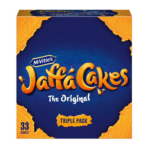 MCVITIE'S JAFFA TRIPLE CAKES 11 CAKES 363G