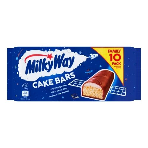 MILKY WAY CAKE BAR 10PK 248G
