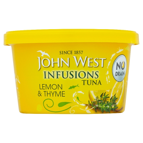 JOHN WEST TUNA INFUSION LEMON & THYME 80G