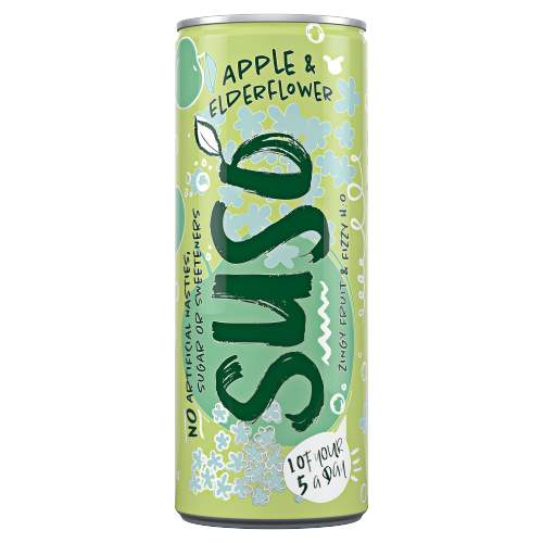 SUSO APPLE & ELDERFLOWER 250ML