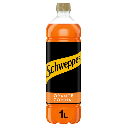 SCHWEPPES ORANGE CORDIAL PET 1L