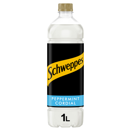 SCHWEPPES PEPPERMINT CORDIAL PET 1L