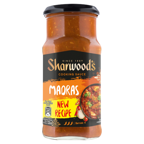 SHARWOOD'S MADRAS HOT CURRY SAUCE 420G
