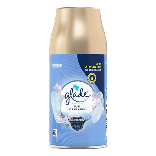 GLADE AUTOSPRAY REFILL CLEAN LINEN PMP £3.99 269ML