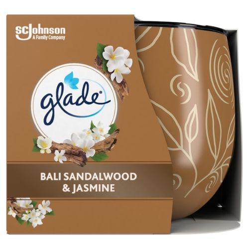 GLADE CANDLE BALI AND SANDLEWOOD 108G
