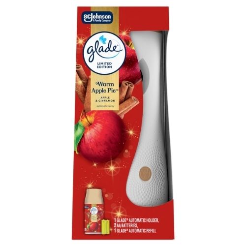 GLADE AUTOSPRAY HOLDER WARM APPLE PIE 269ML