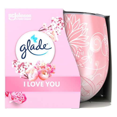 GLADE CANDLE WITH LOVE 120G