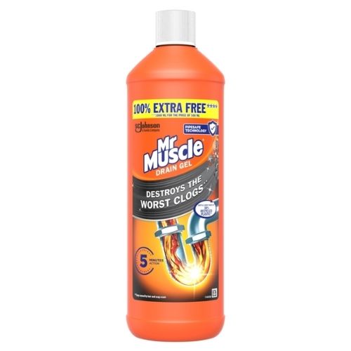 MR MUSCLE KITCHEN & DRAIN GEL PLUS 100 EXTRA 1L