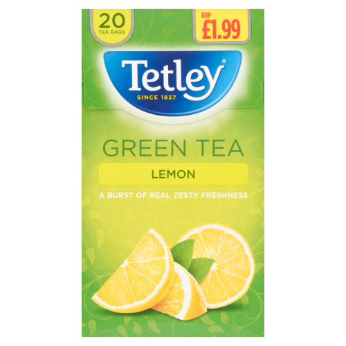 TETLEY GREEN LEMON PMP £2.09 20S