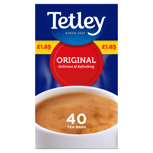 TETLEY ORIGINAL PMP £1.85 6X 40S