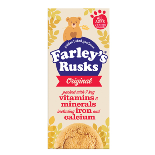FARLEY'S RUSKS ORIGINAL ALL AGES 6+M ONWARDS 150G