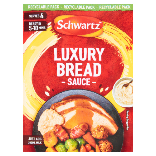 SCHWARTZ LUXURY BREAD SAUCE 16PK 40G