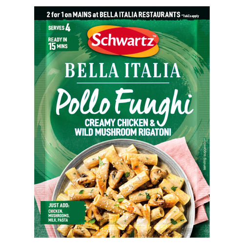 SCHWARTZ BELLA ITALIA POLLO FUNGHI 30G