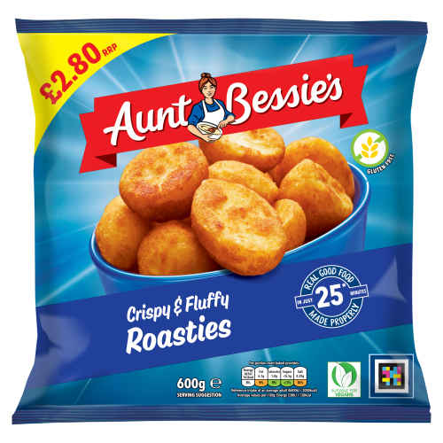 AUNT BESSIE'S HOMESTYLE ROAST POTATOES PMP £2.79 600G