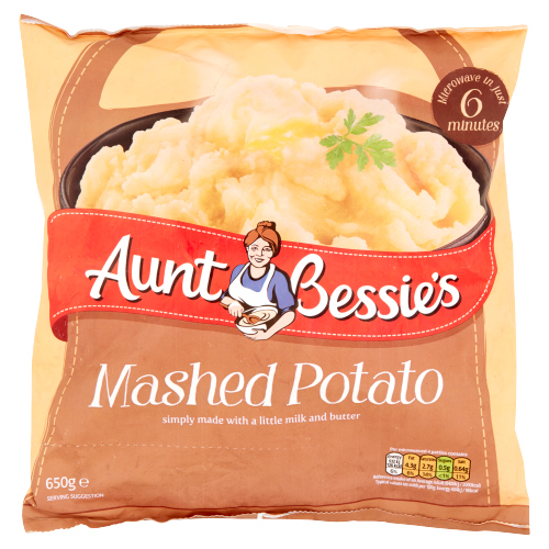 AUNT BESSIE'S MASHED POTATO 650G