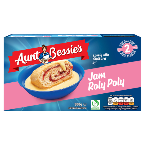 AUNT BESSIE'S JAM ROLY POLY 300G