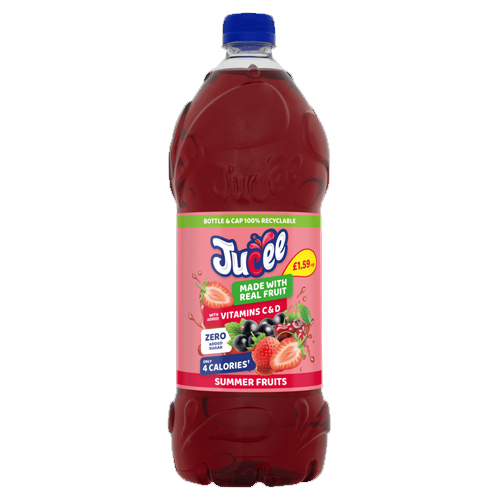 JUCEE SUMMER FRUITS NAS £1.59 8X 1.5L