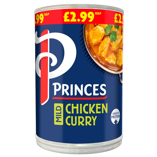 PRINCES MILD CHICKEN CURRY PMP £2.99 392G