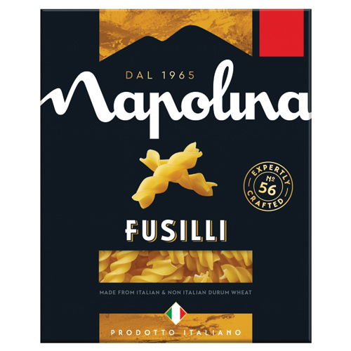 NAPOLINA FUSILLI PMP £1.35 400G