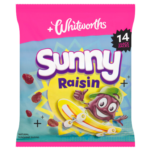 WHITWORTHS SUNNY RAISINS 14PK 14G