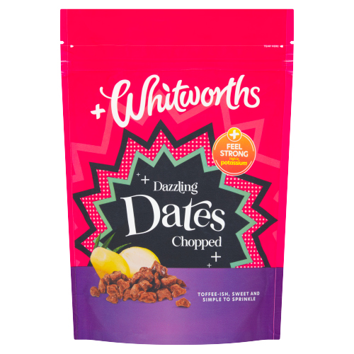 WHITWORTHS CHOPPED DATES 250G-XMAS